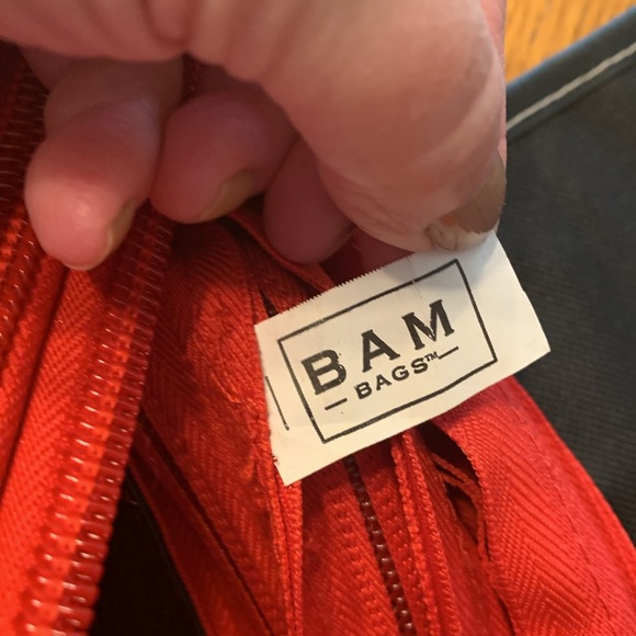 BAM Bags red zipper purse - Picture 9 of 11
